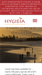Mobile Screenshot of hygieia.com